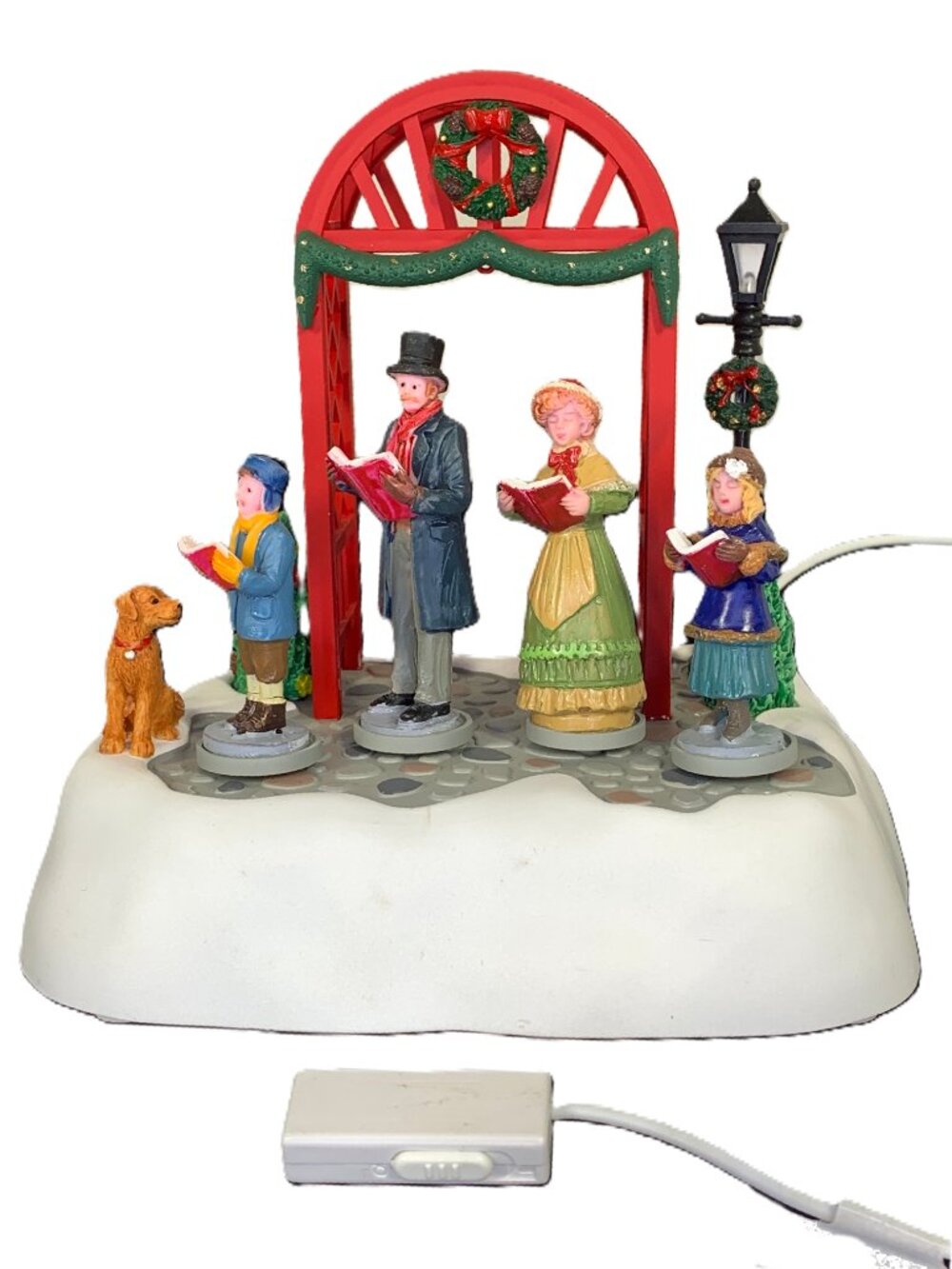 Lemax Victorian Carols Animated Christmas Village Caddington 2019 Working 94528